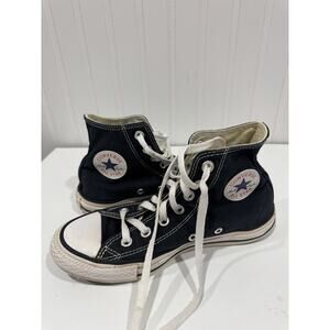 Converse All Star Chuck Taylor High Top Sneakers youth Size 6W 4M Black